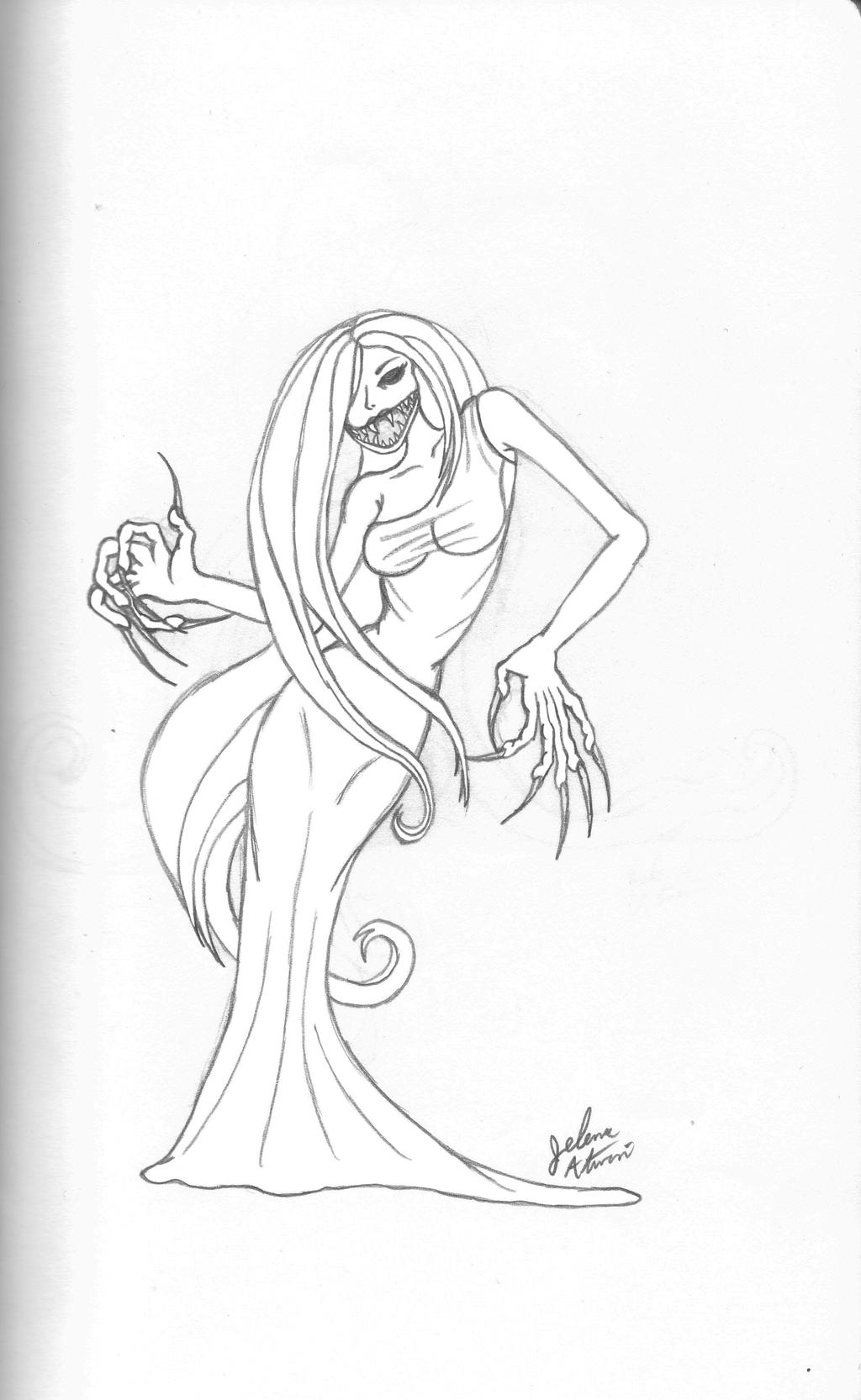 Draw Avatar Banshee: My Banshee Drawing By Toboexkirara412 On DeviantArt.