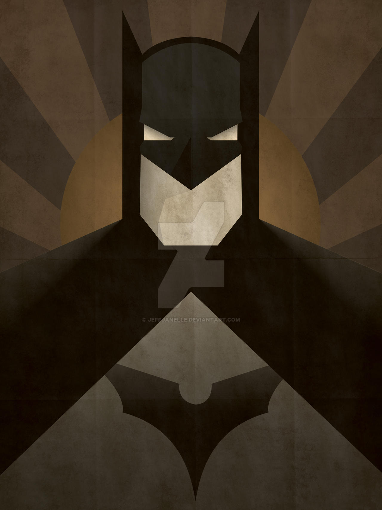 Minimalist Heroes: Batman