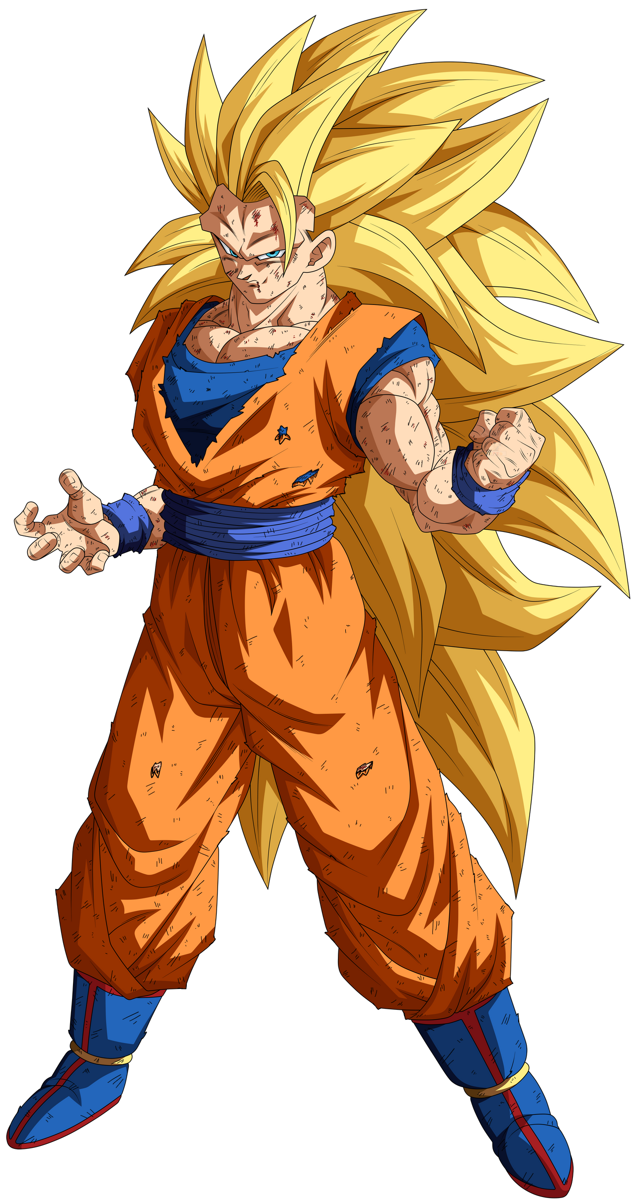 Goku Super Sayajin 3 by karol101 on DeviantArt