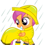 Scootaloo! (Raingear)