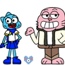 the skelebros but replaced with nicole and richard