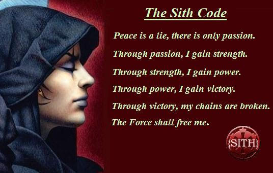 The Sith Code