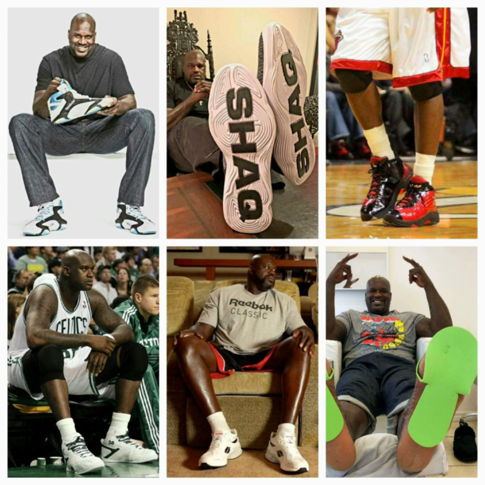 The king of big feet in the NBA: Shaquille O'Neal by npmnbs on DeviantArt