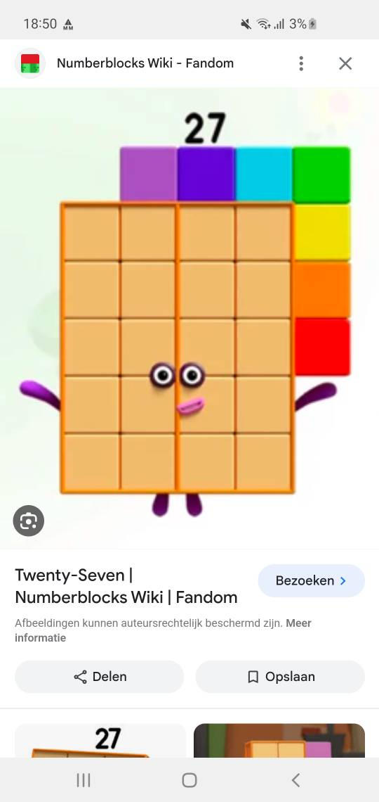 Numberblocks 27 by tahgsusjxhdjje on DeviantArt