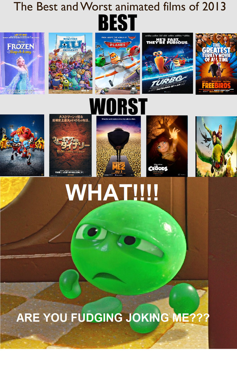 The Worst Animated Film List, I've ever seen by CorbettCollins on