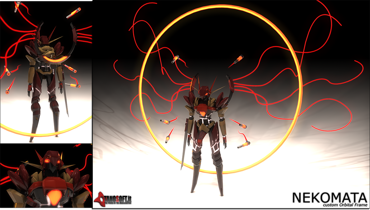Nekomata - Orbital Frame by Kidel