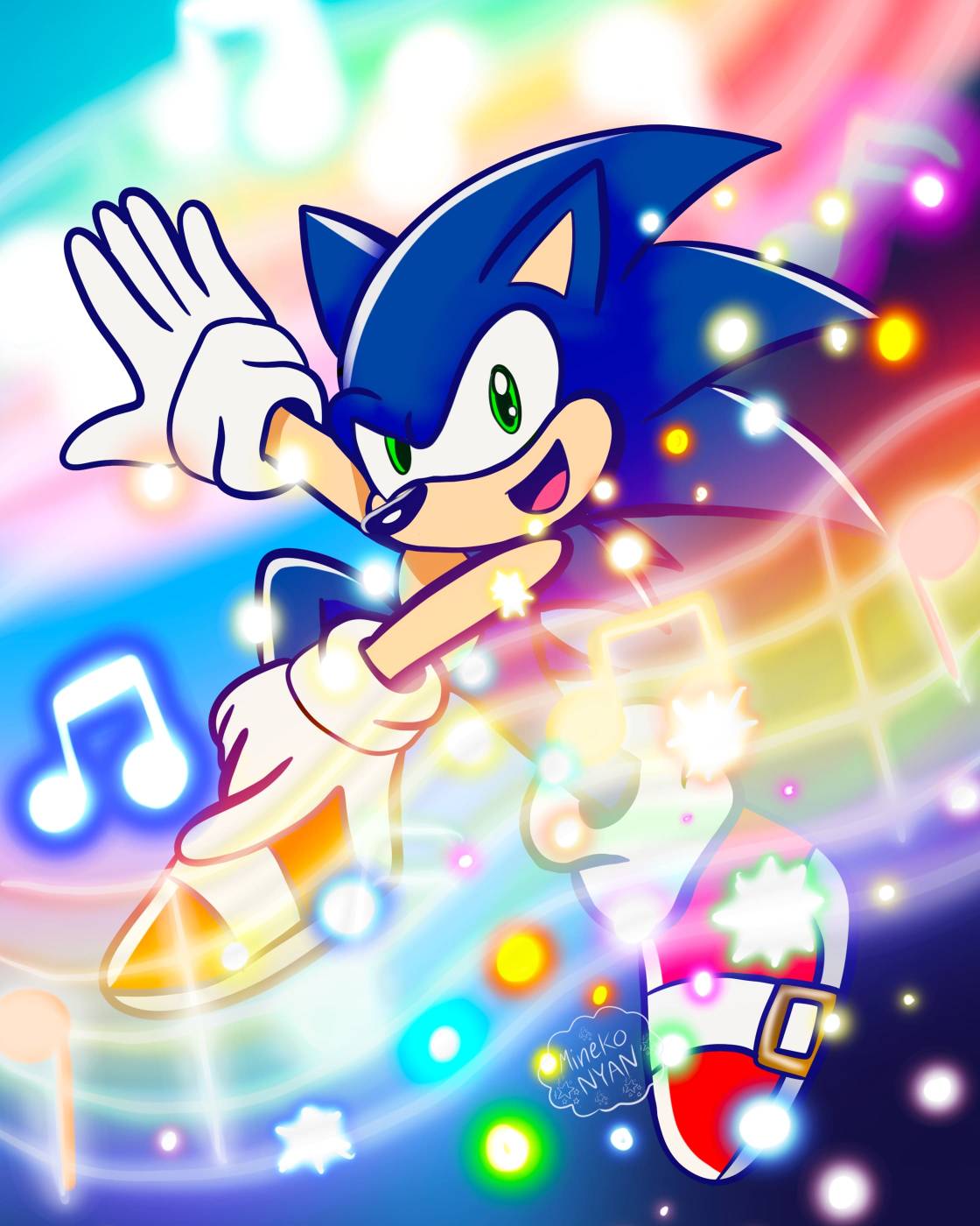 Special Art for Sonic Frontiers! by SonicLuminous on DeviantArt