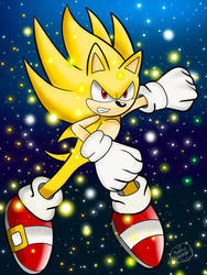 super Sonic ready to fight 