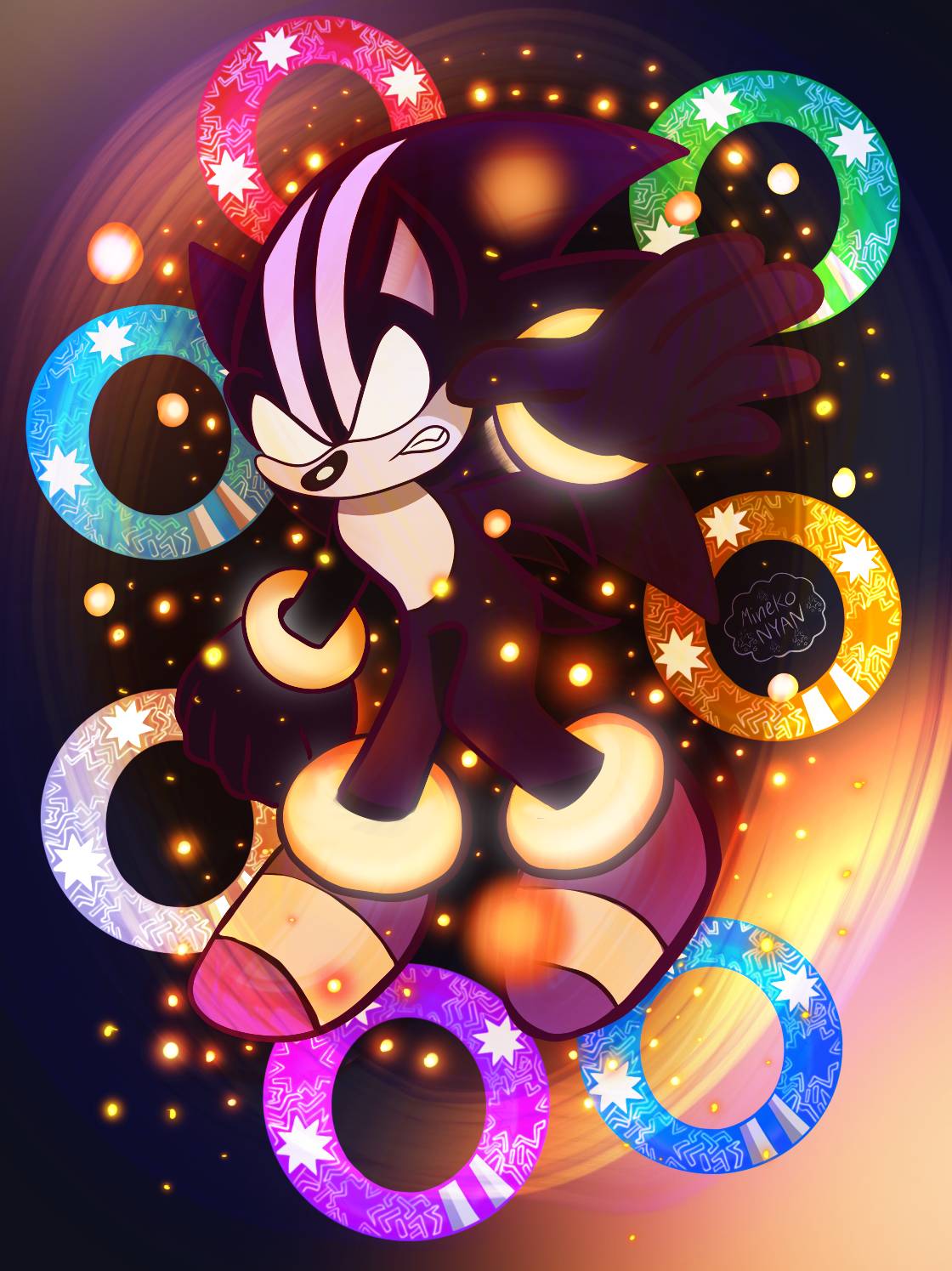 Darkspine Sonic by MutationFoxy on DeviantArt