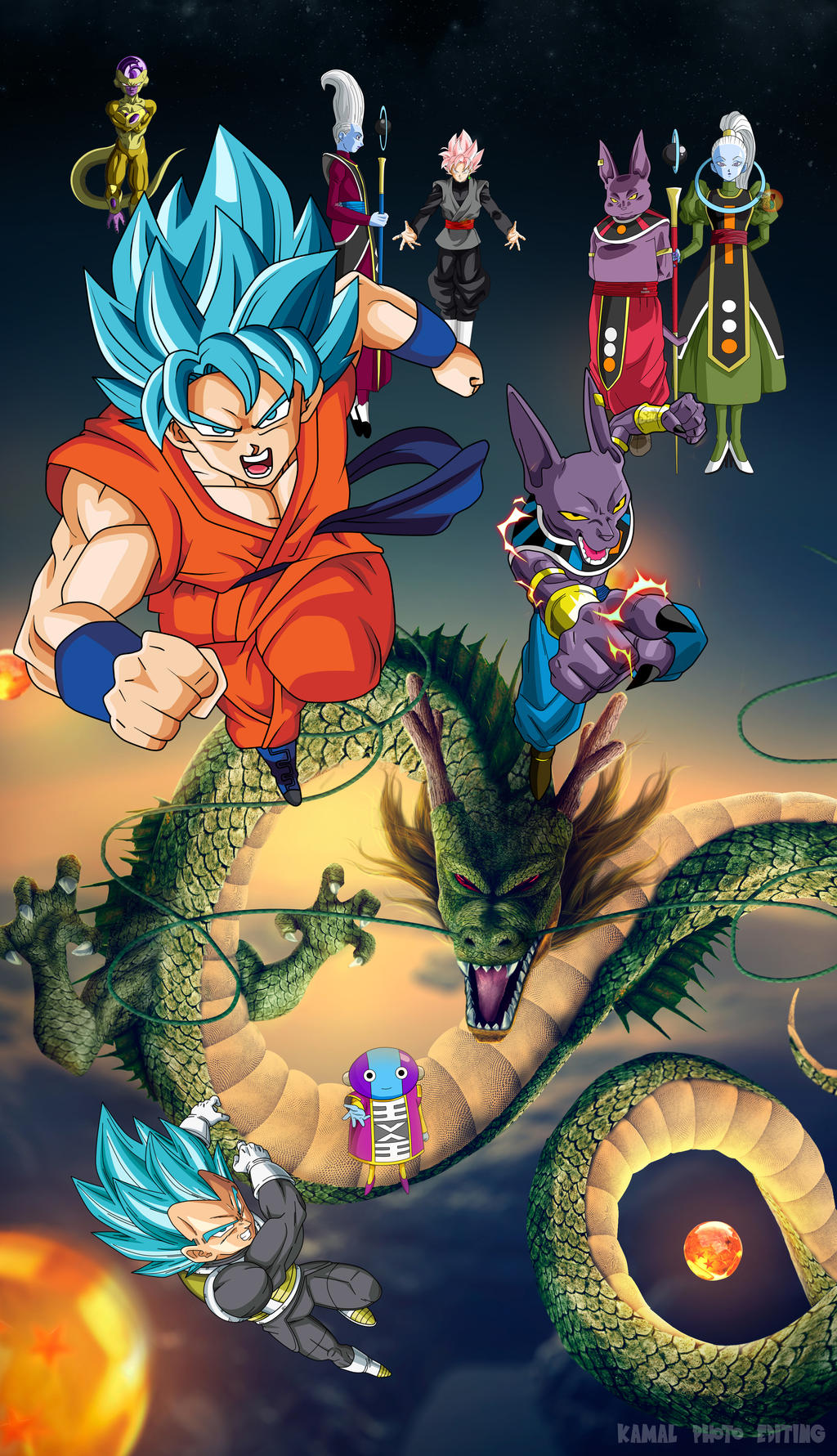 Dragon Ball Super Wallpaper Phone By Kamal By Kamal87malst3n On