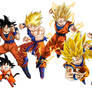 Son goku All Form all episod Dragon Ball