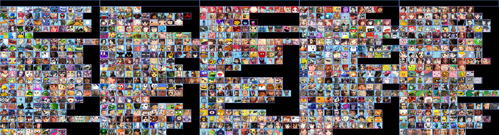 Tier 26 Character Map by SmashUFrontier on DeviantArt