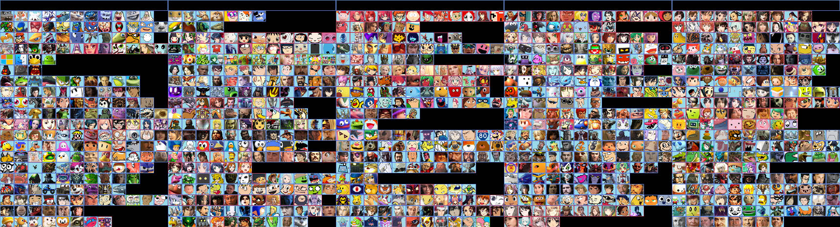 Tier 26 Character Map by SmashUFrontier on DeviantArt