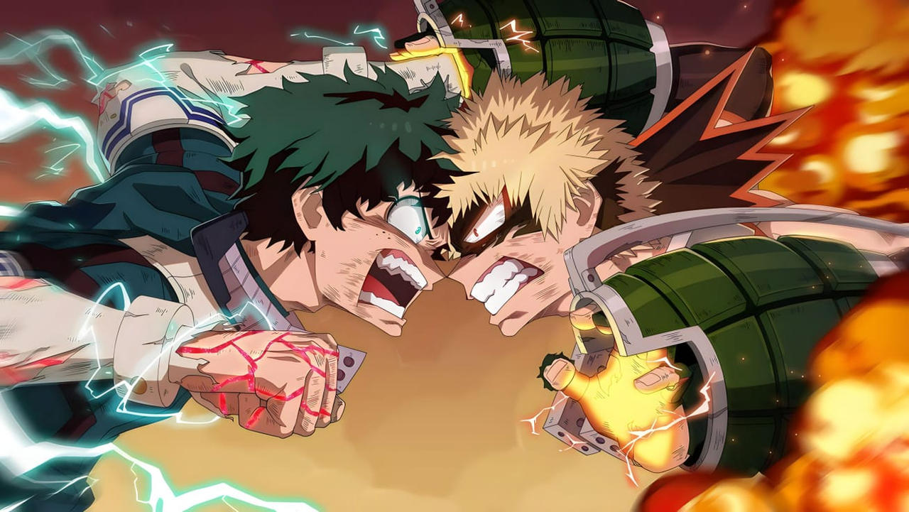 Deku Vs Bakugo My Hero Academia By MsrNote On DeviantArt deku-vs-bakugo-my-hero-academia-by-msrnote-on-deviantart