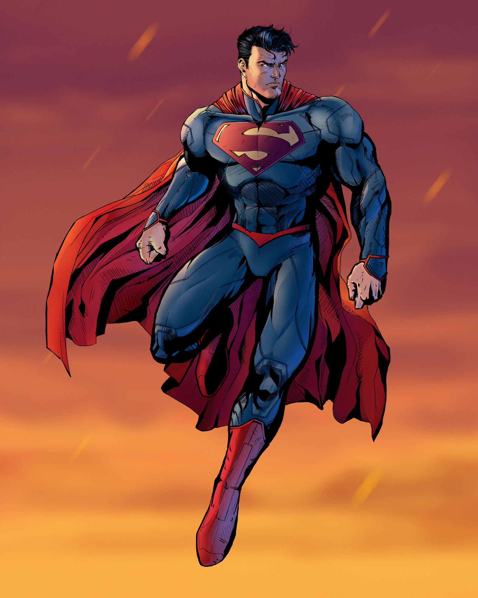 Superman Fanart by HeartOfTheSunrise on DeviantArt