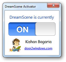 DreamScene Activator by Kishan-Bagaria