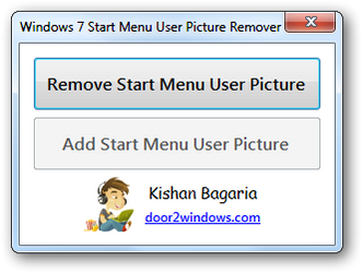 Windows 7 User Picture Remover