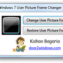 Windows 7 User Picture Frame Changer