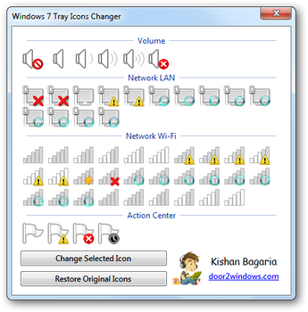 Windows 7 Tray Icons Changer