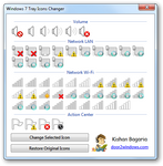Windows 7 Tray Icons Changer by Kishan-Bagaria