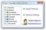 Windows 7 Nav Pane Customizer