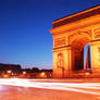 The Arc de Triomphe