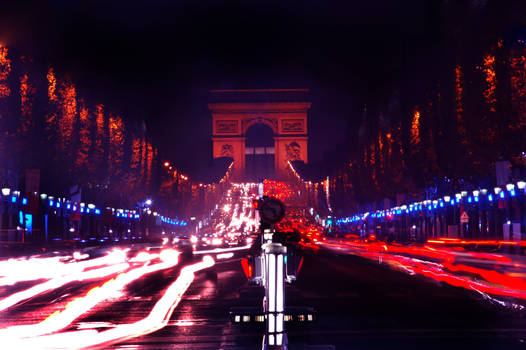 The Avenue des Champs-Elysees