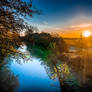 Coventry canal sunrise