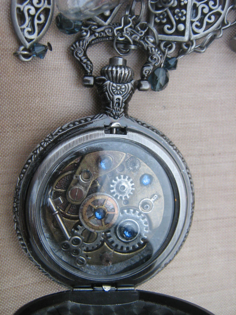 steampunk necklace 5