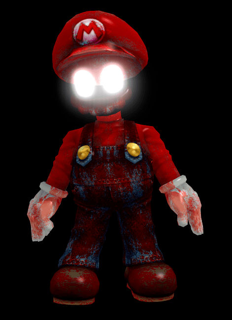 Mario Headless Rider Headless Mario (Five night at Wario) MMD DL by memearegood12345 on ...