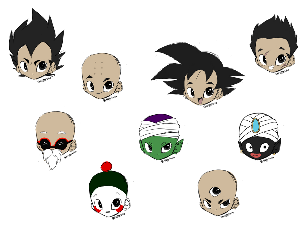Chibi Db Dbz Chibis by kakarotcakes on DeviantArt