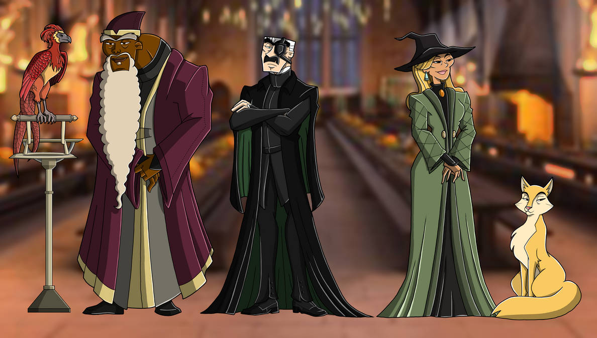 Professor Halloween Deviantart Hogwarts AU Professors (Total Drama AU) by Total-ShipperTD on DeviantArt