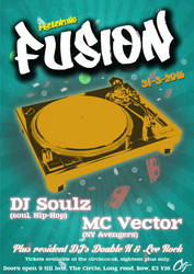 (Fusion) Hip Hop Event Flyer