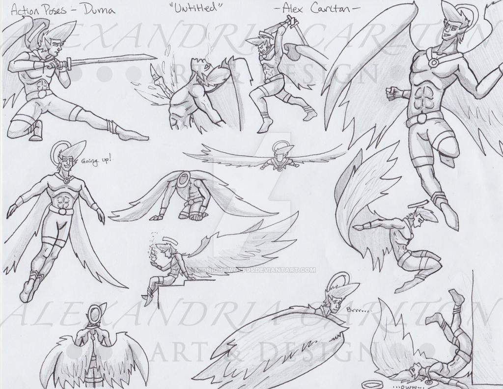 -Duma- Action Poses