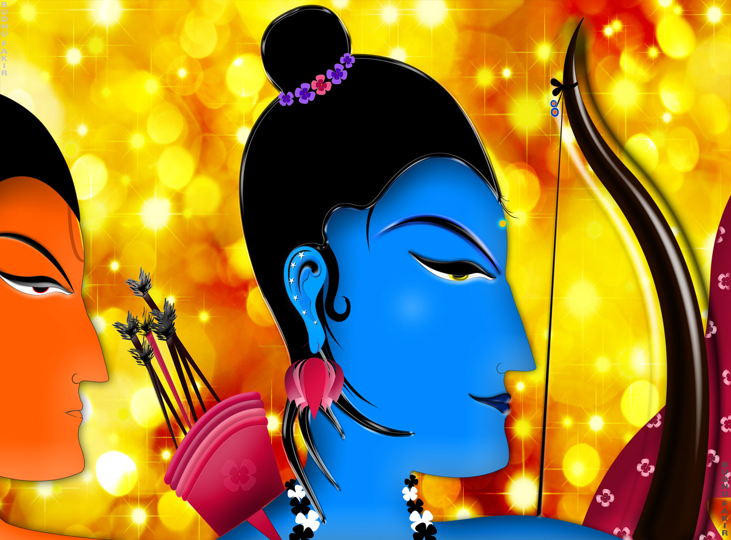 Spiritual Illustration :Sriram