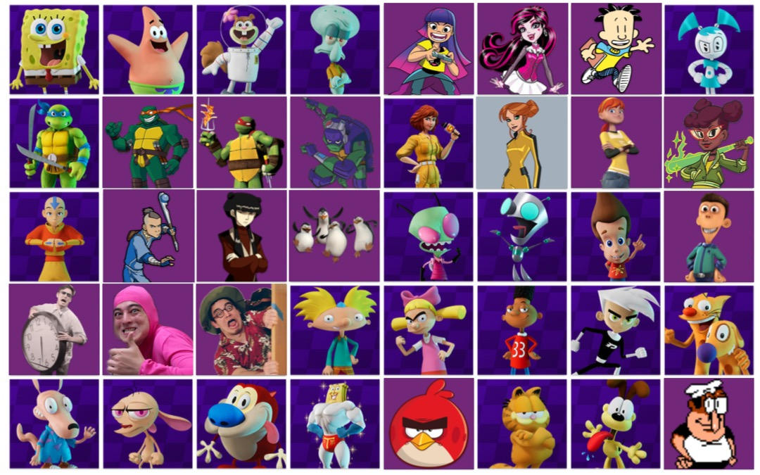 Nick Kart Racers 3 fan roster by M4tthew-Ess on DeviantArt