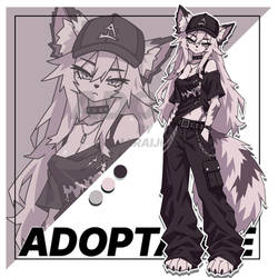 Street Style Cat Adoptable | CLOSED