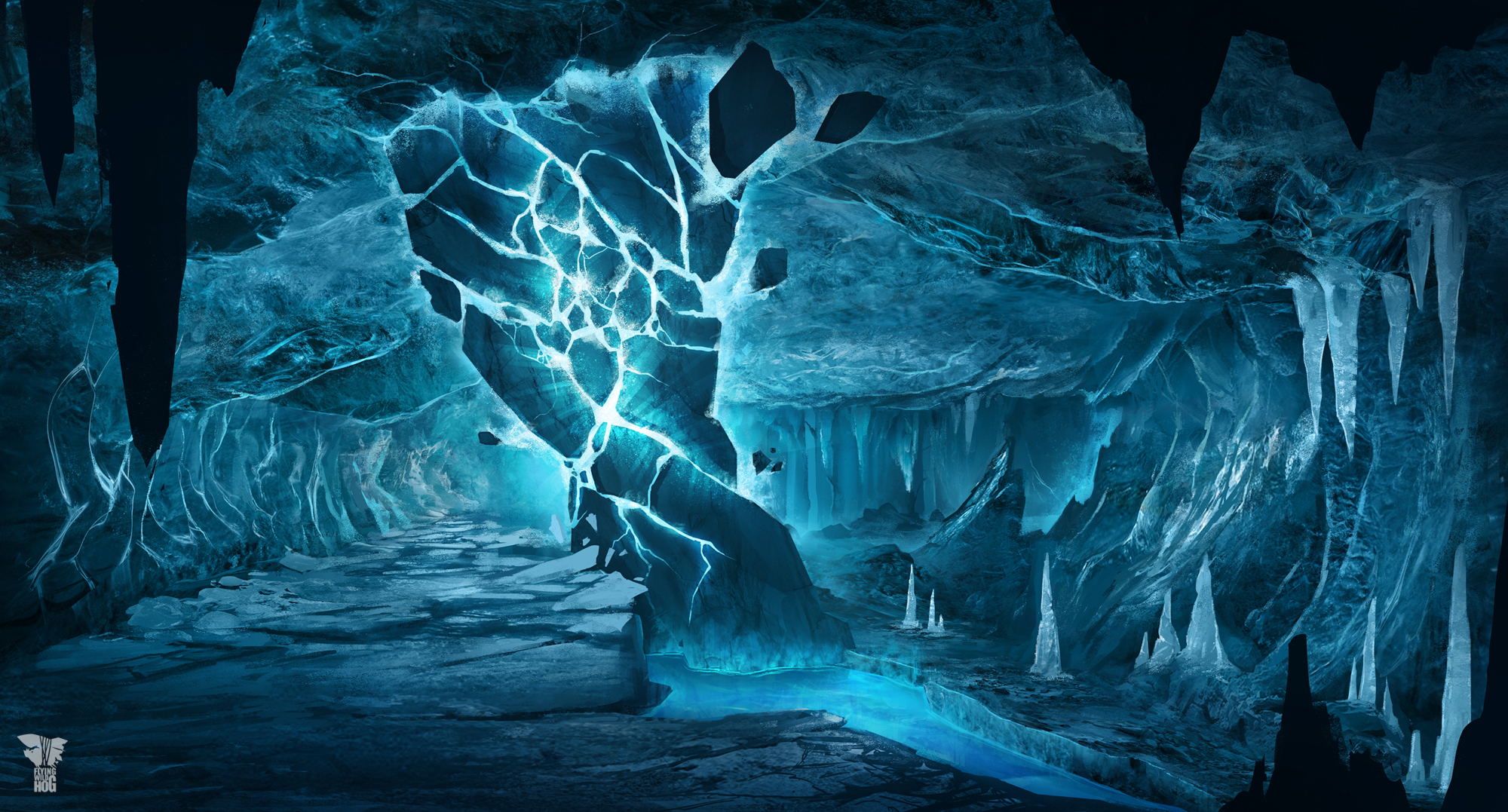 Cave concept art