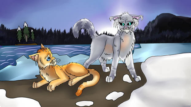 Bristlefrost meets rootpaw