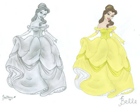 Disney Sketch - Belle