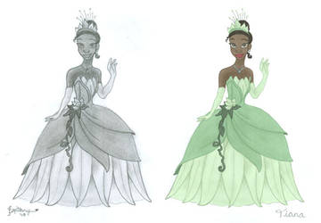 Disney Sketch - Tiana