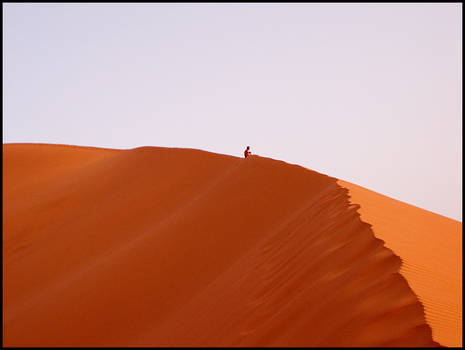 Man on the dune