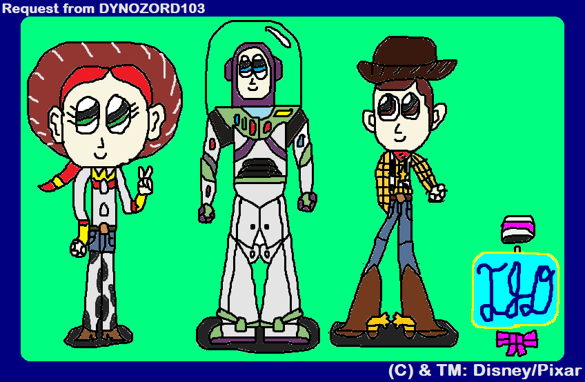 Toy Story Trio [DYNOZORD103]