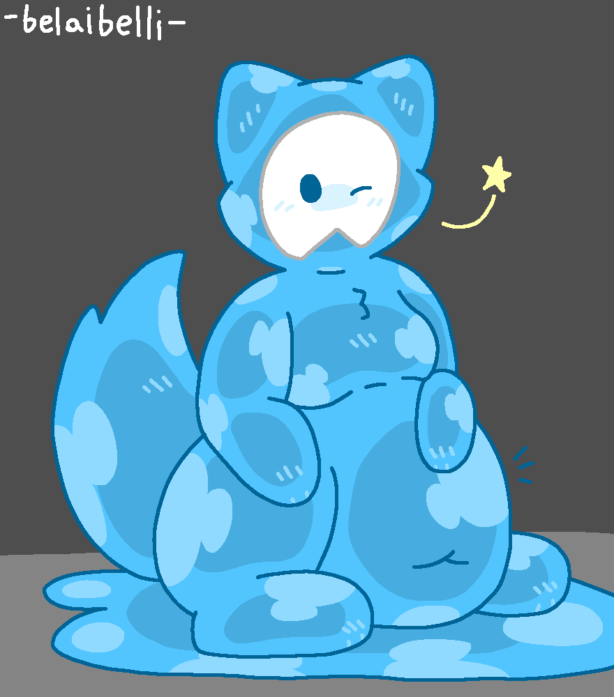 Slime pup! (Kaiju paradise) by Evathedoge on DeviantArt