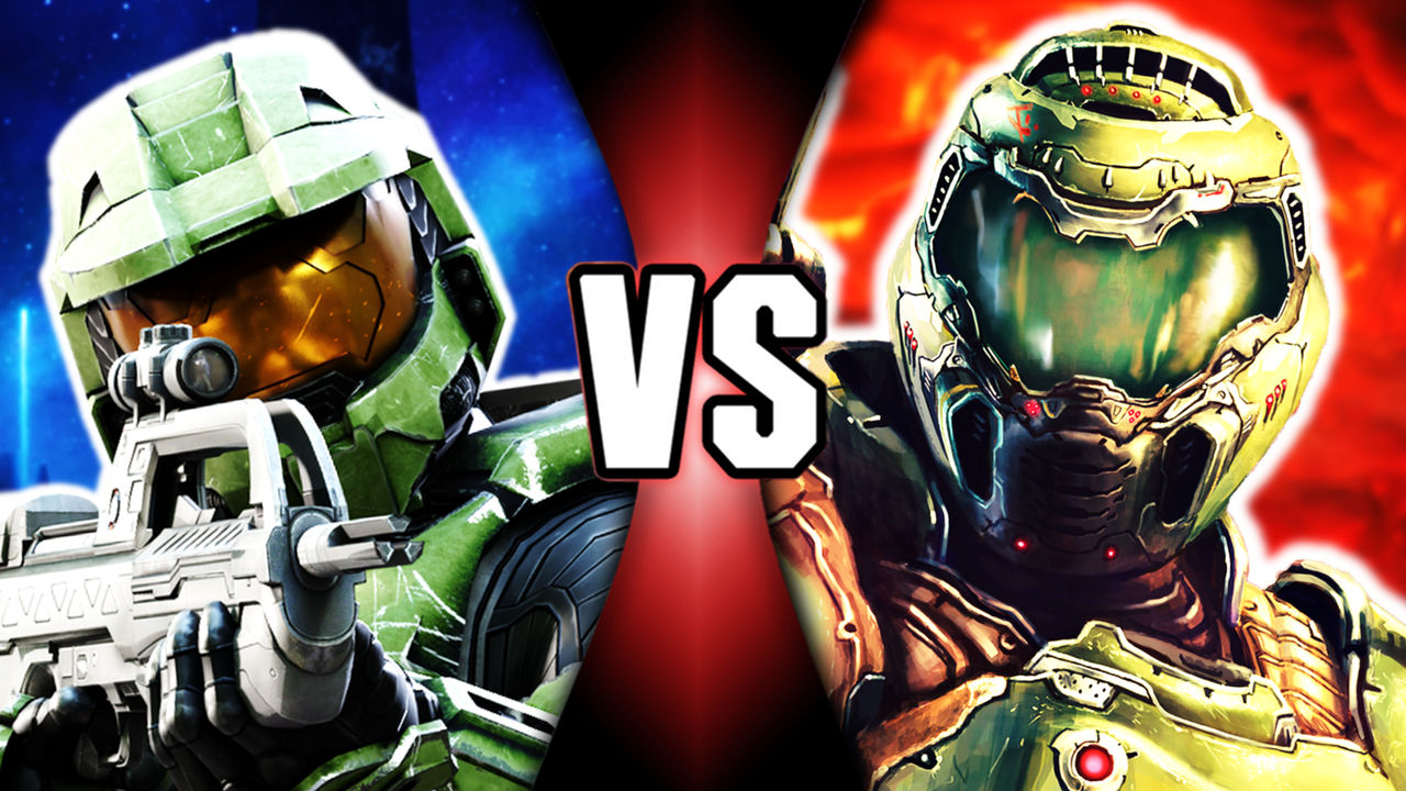 Master Chief VS Doomguy slayer By Thepolarity On DeviantArt master-chief-vs-doomguy-slayer-by-thepolarity-on-deviantart