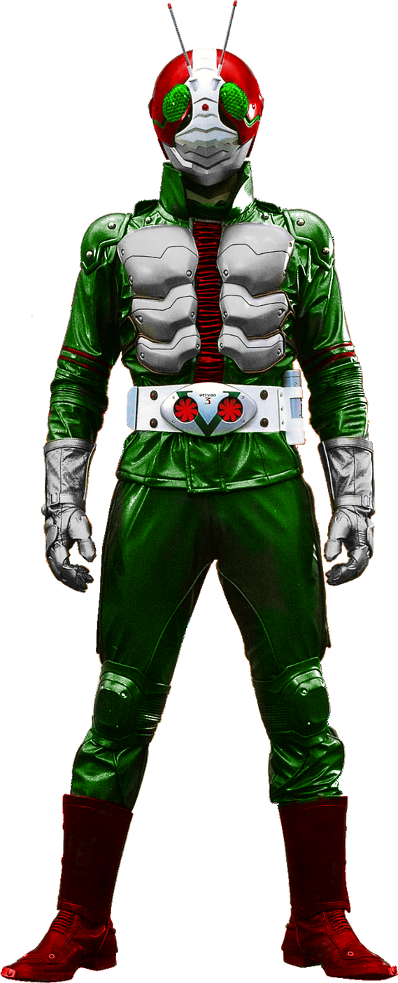 What Color Is Rider Kamen Rider V3 (Original Colors) by DaltonCSP on DeviantArt