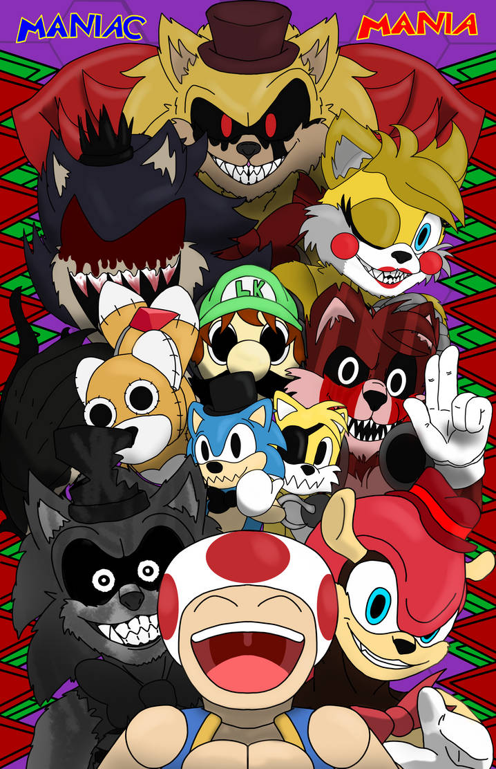 Toad Roster: FNaS Maniac Mania by Mikey12games on DeviantArt