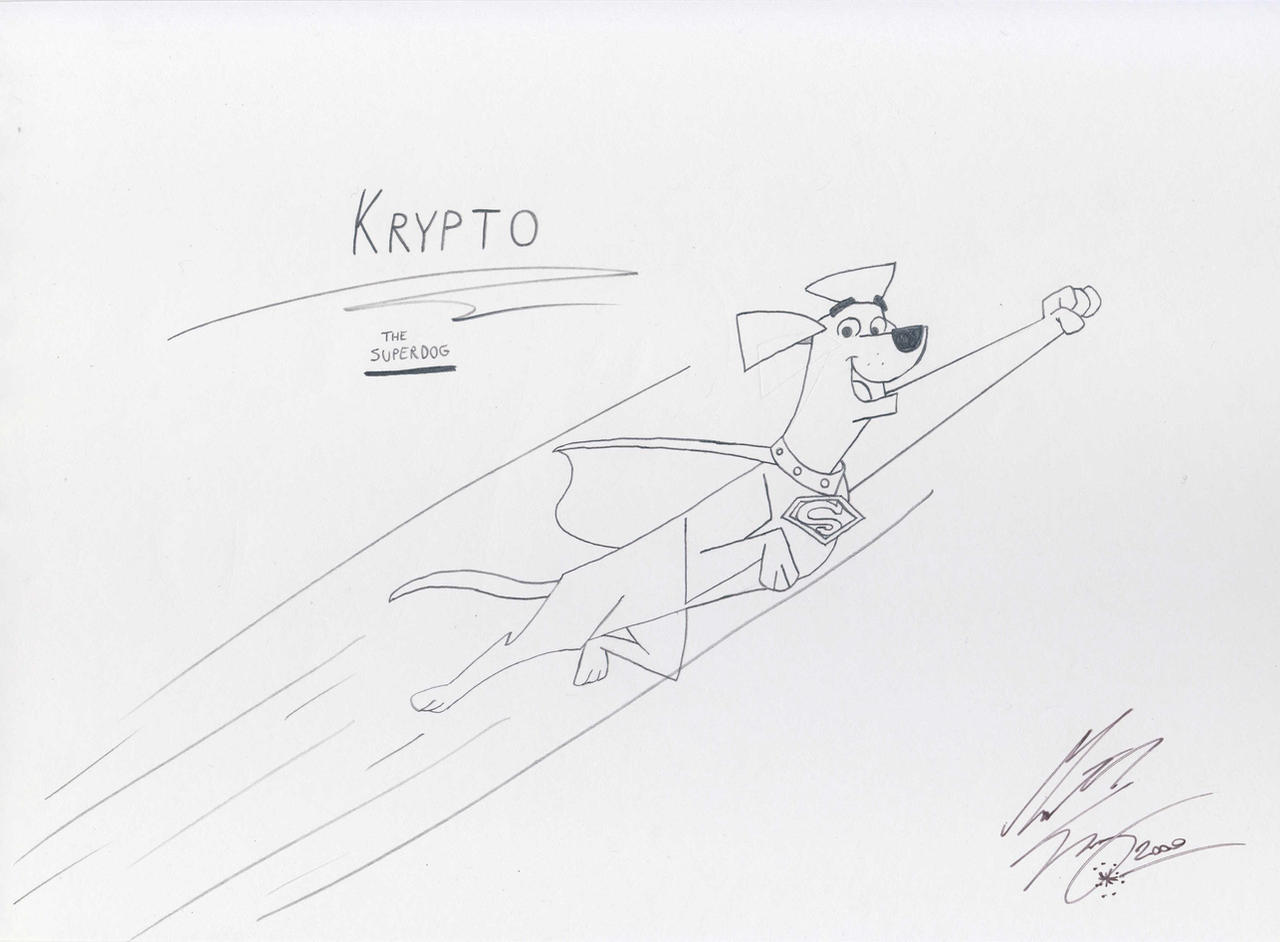 Krypto the Superdog by MortenEng21 on DeviantArt