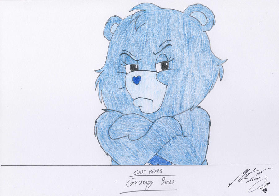 Grumpy Bear. 1 by MortenEng21 on DeviantArt