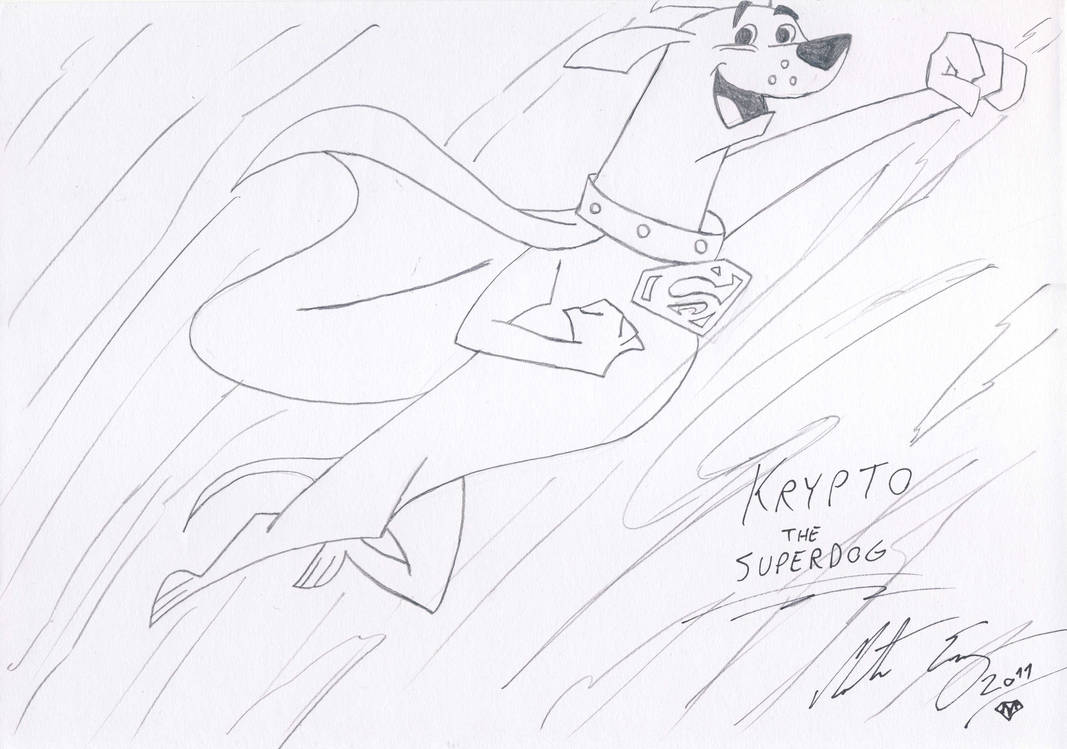 Krypto the Superdog by MortenEng21 on DeviantArt